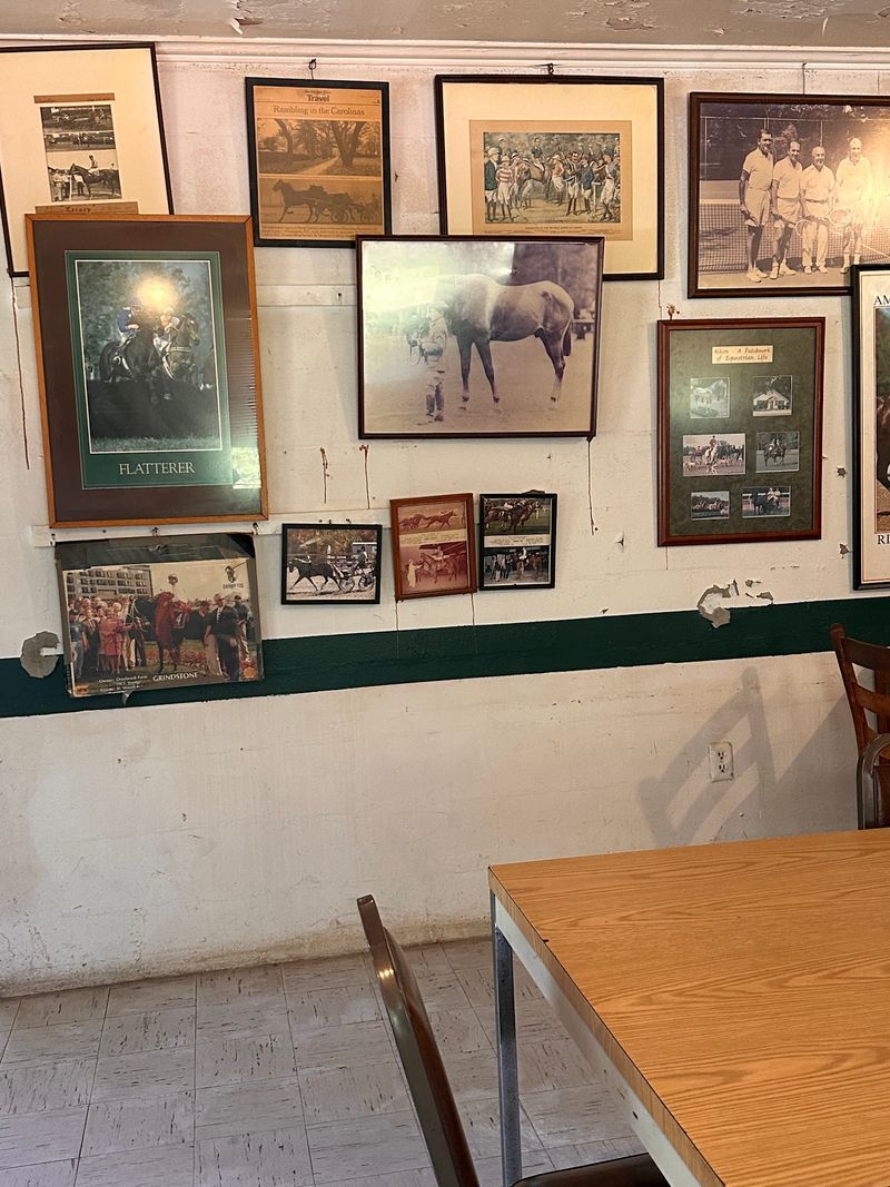 Walls Packed With Racing History