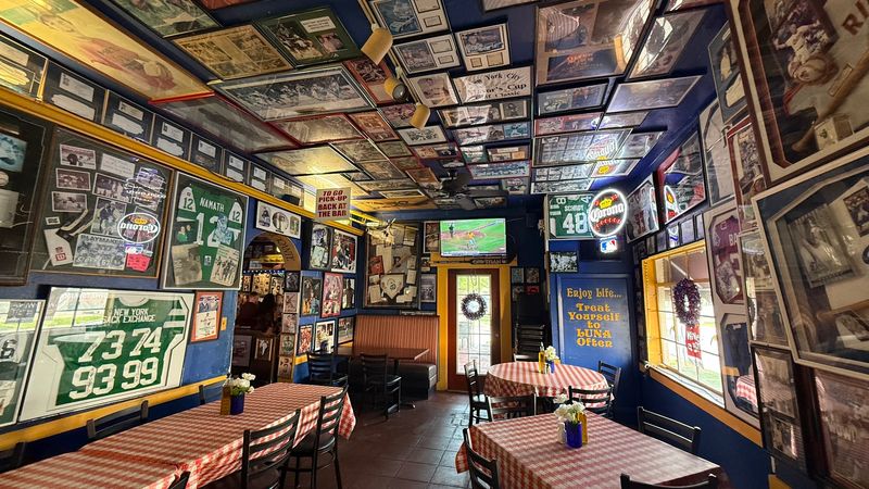 Walls Packed With Sports And Pop Culture Memorabilia