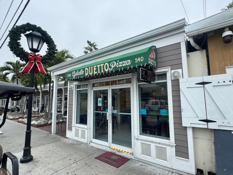 Duetto Pizza & Gelato – Key West, Florida