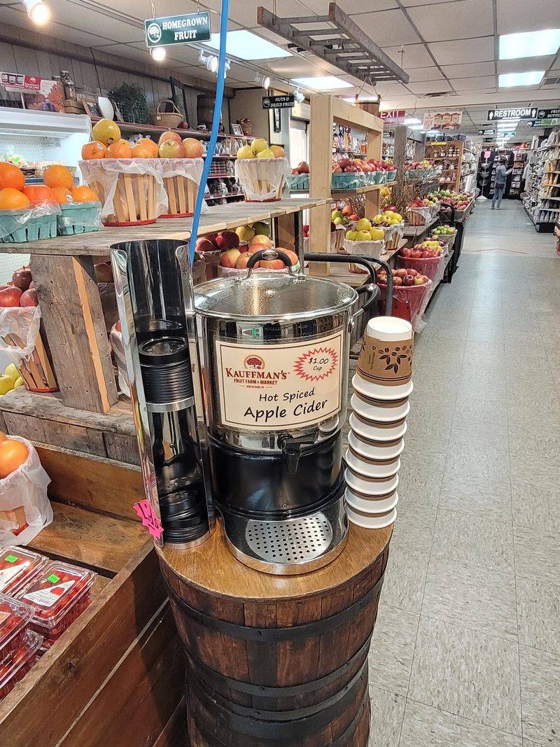 Warm Apple Cider Poured By The Cup