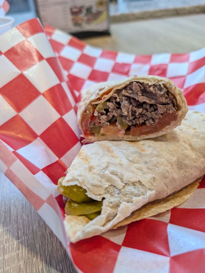 Warm Pita From A Traditional Brick Oven