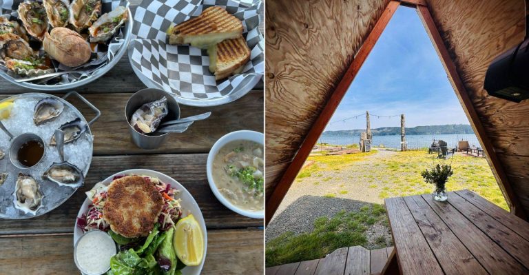 Washington’s Roadside Oyster Stop That Makes You Pull Over Twice