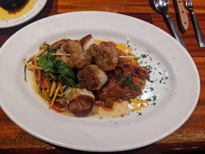 Lean Into The Scallops When Listed