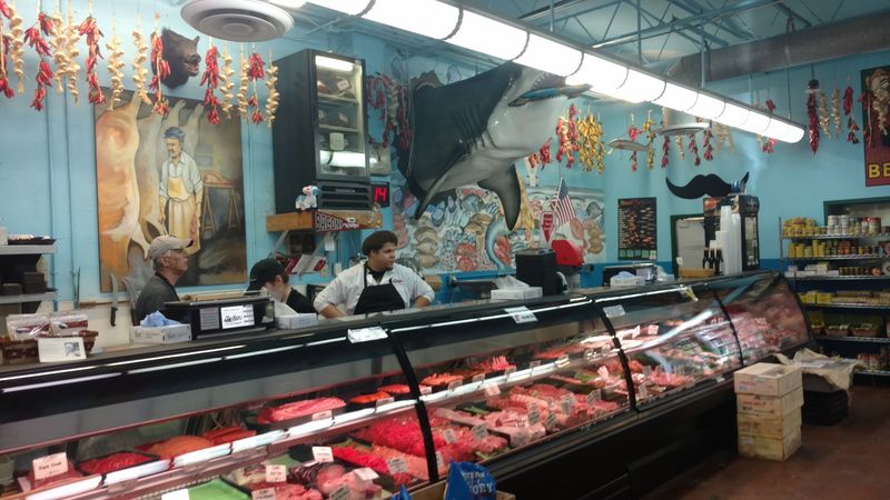 Watch For The Shark Near The Butcher Counter