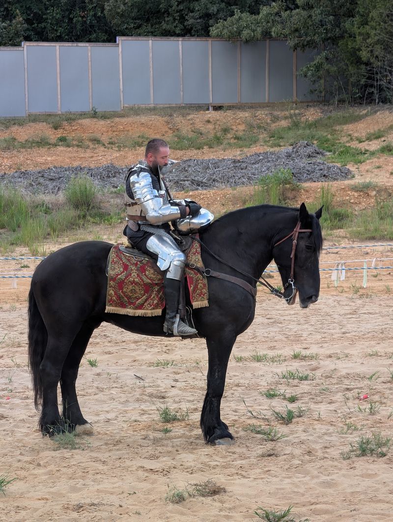 Watch Knights Clash In The Jousting Arena