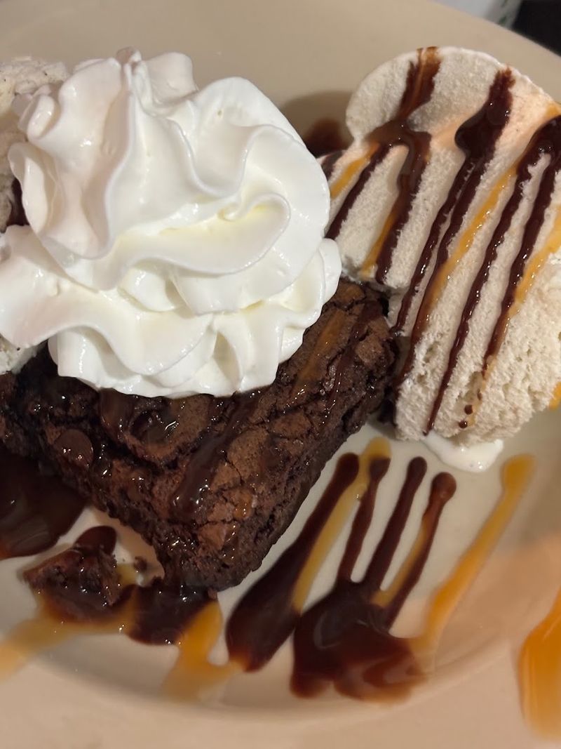 Finish With The Brownie Sundae