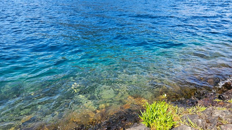 Water Clear Enough to Count the Pebbles