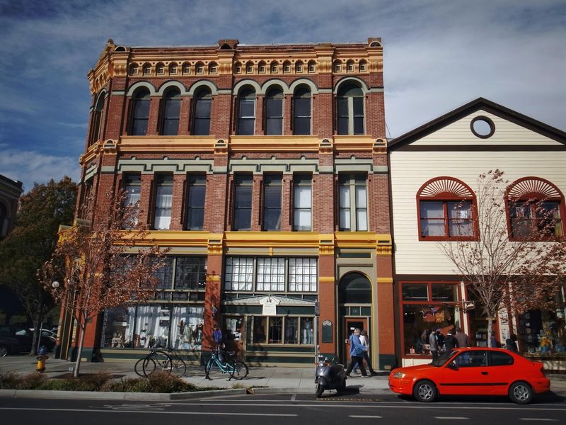 Water Street and Its Storybook Storefronts