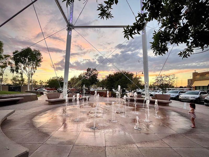 Water Tower Plaza Splash Pad, Gilbert, Arizona