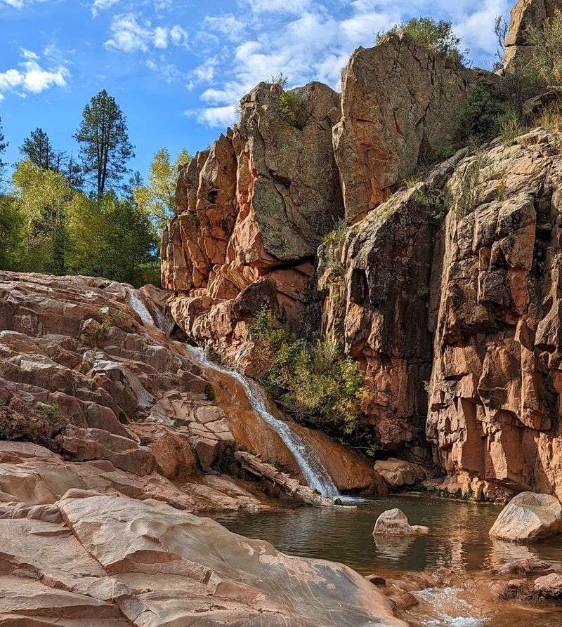Ellison Creek Cascades, Near Water Wheel, Payson Area