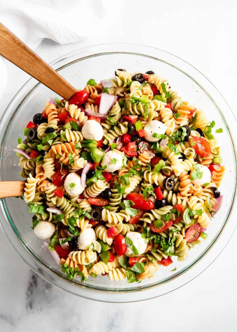 Pasta Salad with Italian Dressing