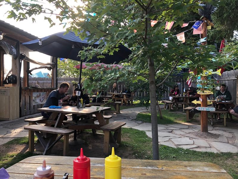 Claim A Pondside Table Early