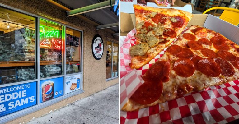 We Found An Authentic New York Pizza Slice Right Here In Florida