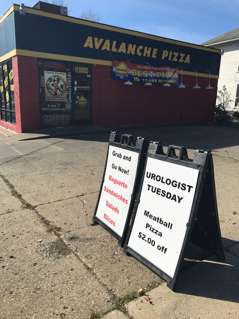 Avalanche Pizza — Athens, Ohio