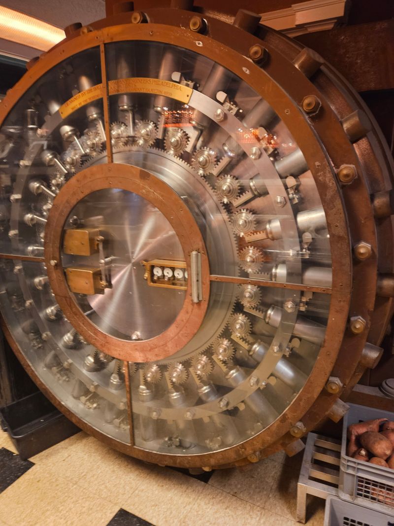 Dining Inside an Actual Vault