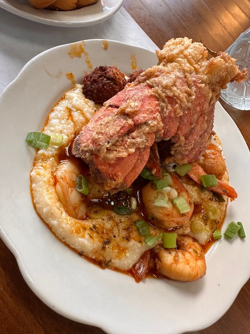 Lobster Tail With Shrimp And Grits: When Brunch Goes Upscale