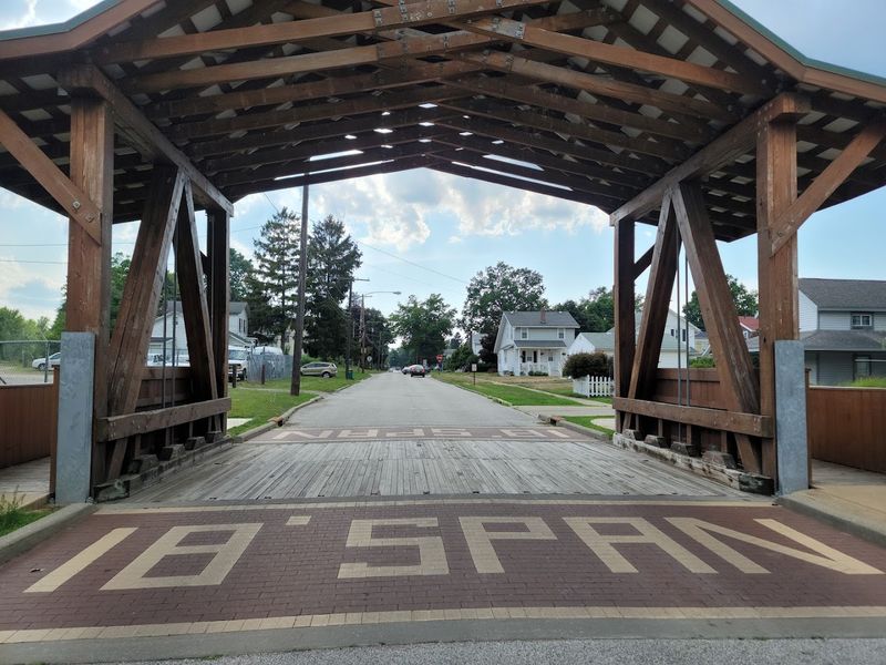 West Liberty Street Covered Bridge, Geneva