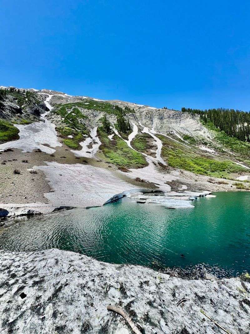 What the Lake Looks Like When You Finally Get There