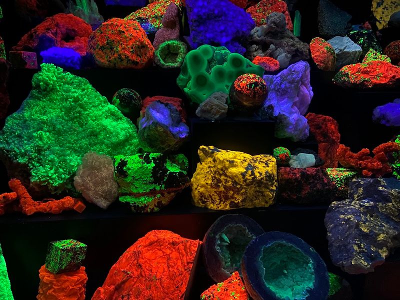 The Fluorescent Rock Display That Will Blow Your Mind