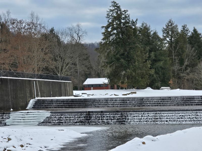 When Snow Falls, The Sledding Hill Lights Up When Snow Falls, The Sledding Hill Lights Up