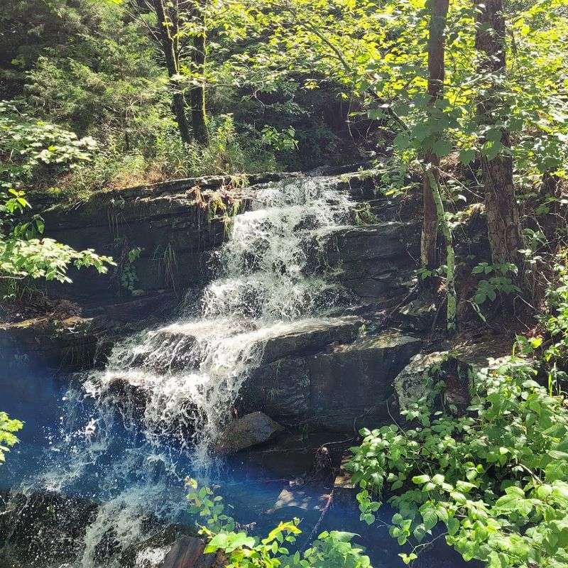 Where Clear Water Slips Over Stone