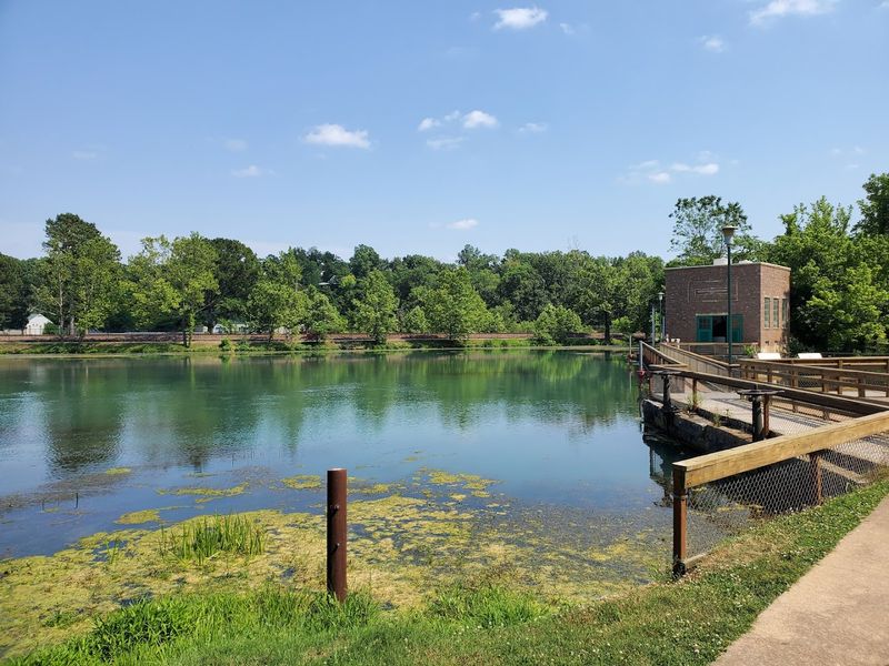 How The Flow Forms A 10-Acre Lake