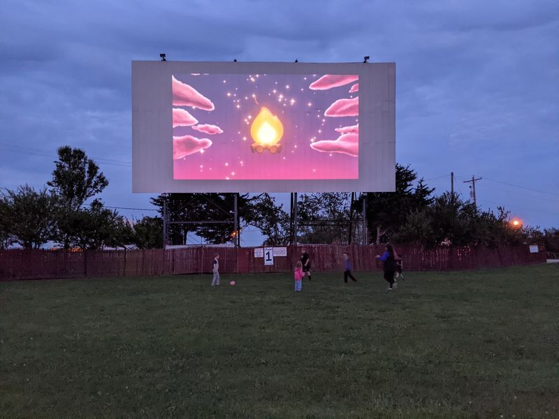 Where Kids Run Free And Screens Glow Under The Stars