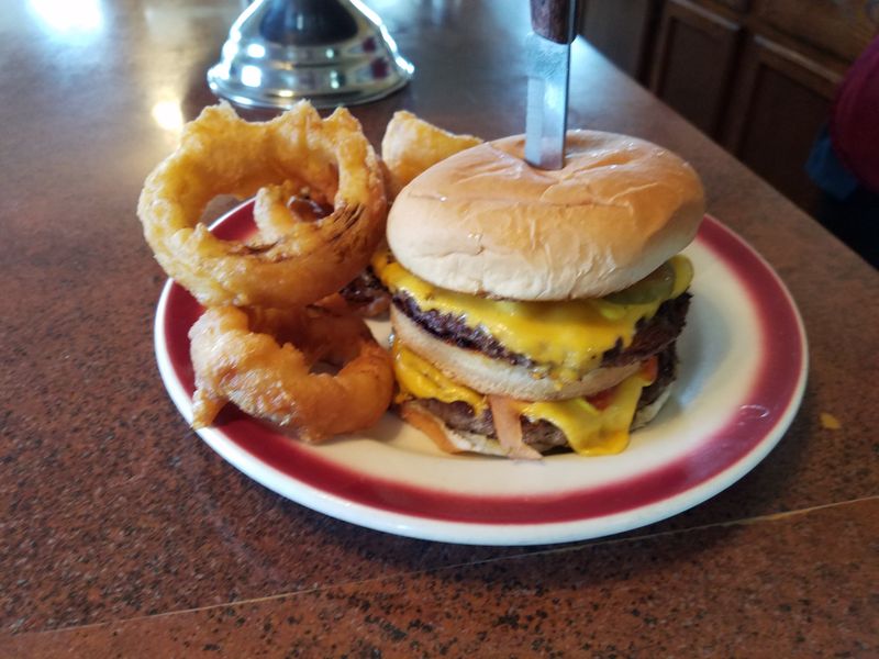 The Famous Half-Pound Burger