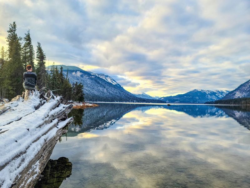 Where Mountains Meet the Shoreline