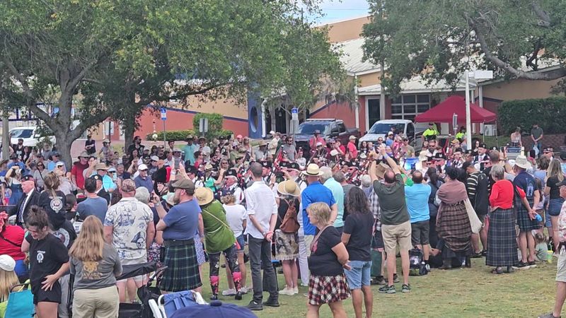 Where Plaid Kilts Share The Lawn With Cowboy Boots