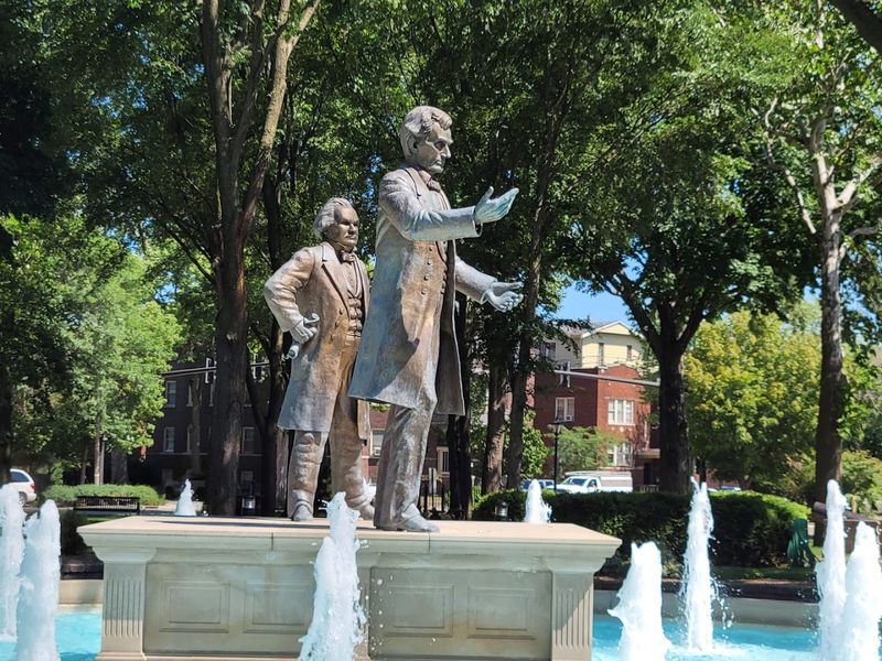 Where Lincoln Took The Stage