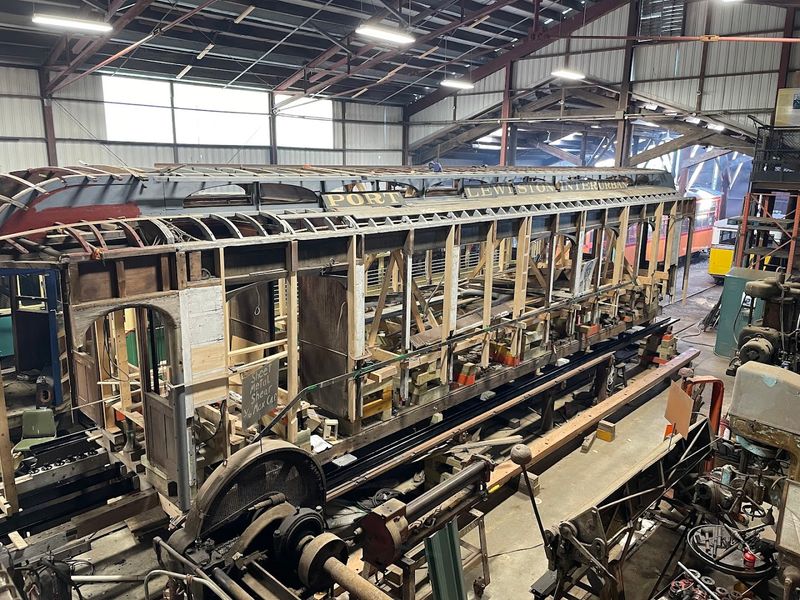 Where Trolleys Get Reborn