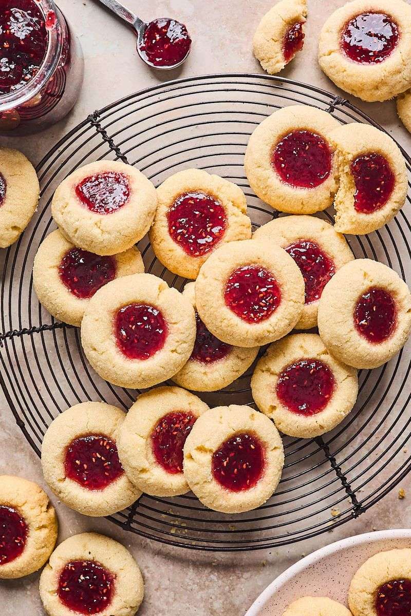 Jam-Filled Thumbprint Cookies