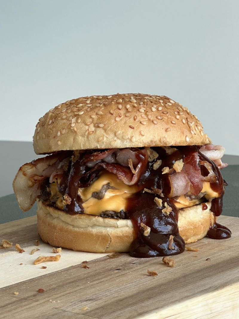 Smashburger BBQ Bacon Smash: Smoke And Mirrors