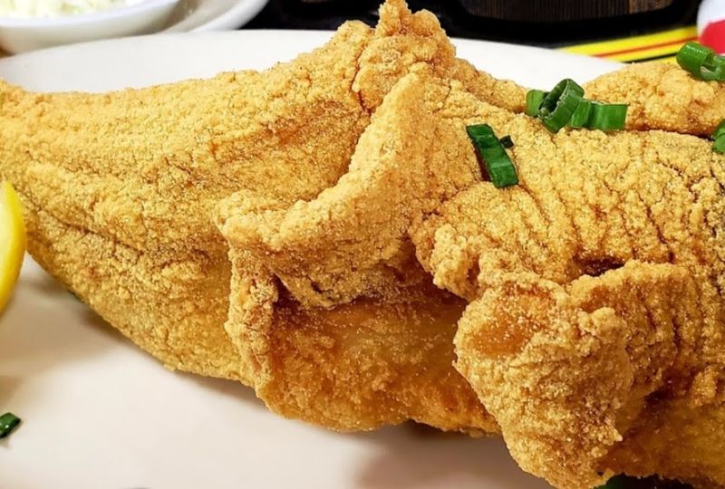 Bojangles' Cajun-Spiced Flounder