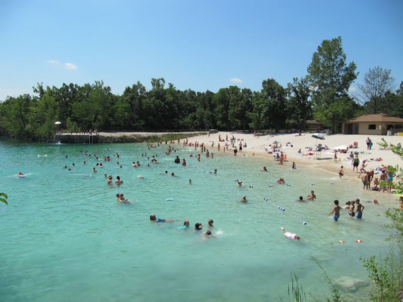 White Star Quarry Beach, Gibsonburg, Ohio