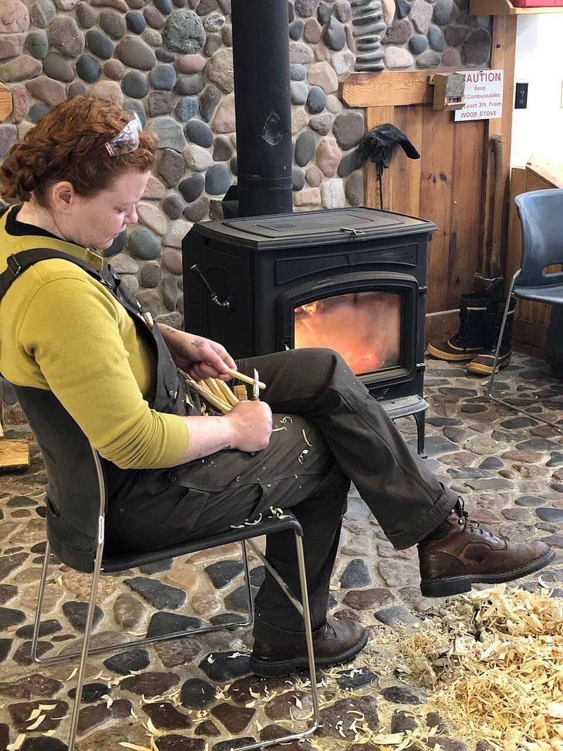 Whittling Traditions Shape The Entire Scene
