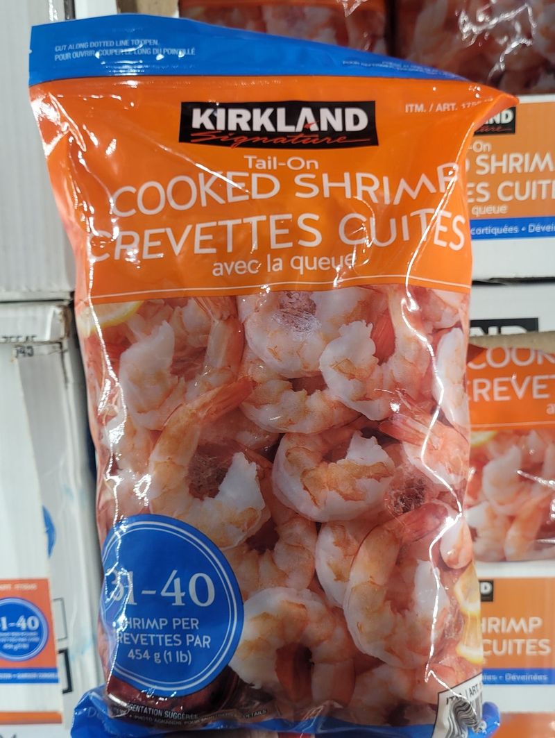 Kirkland Signature Tail-On Shrimp - Costco's Hidden Treasure