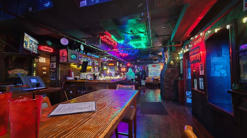 The Indoor Bar Area Adds To The Welcoming Atmosphere