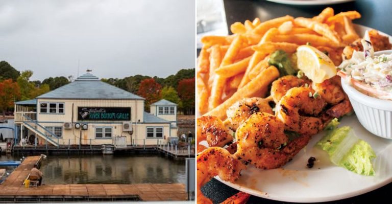 Why This Alabama Riverfront Café’s Fish And Chips Are Famous Across The State