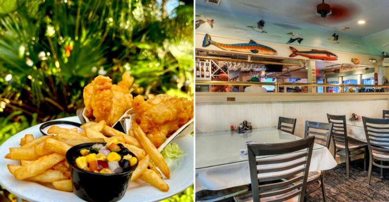 Why This Georgia Coastal Café’s Fish And Chips Are Talked About Everywhere