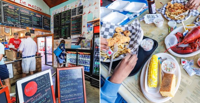 Why This Maine Harbor Restaurant’s Fish And Chips Are Beloved From Portland To Bar Harbor