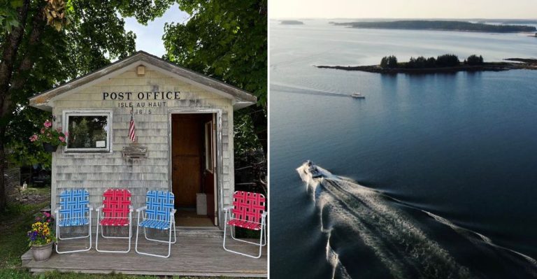 Why Travelers Take A Mailboat To This Tiny Maine Island Post Office
