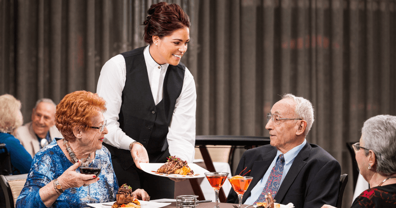 Playing Amateur Busboy