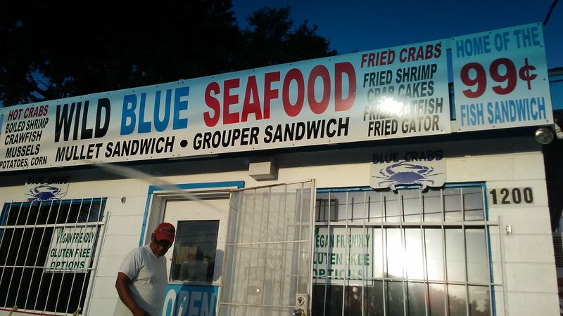 Wild Blue Seafood, St. Petersburg