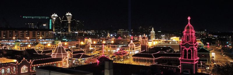 Evergy Plaza Lights At The Country Club Plaza, Kansas City