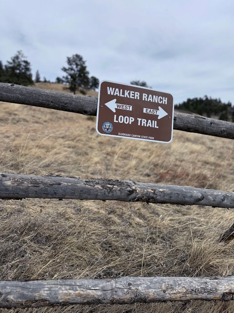 Walker Ranch Loop Trailhead