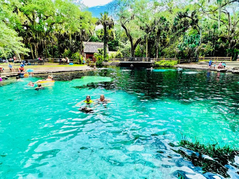 The Spring Water Stays At A Constant 72 Degrees Year-Round