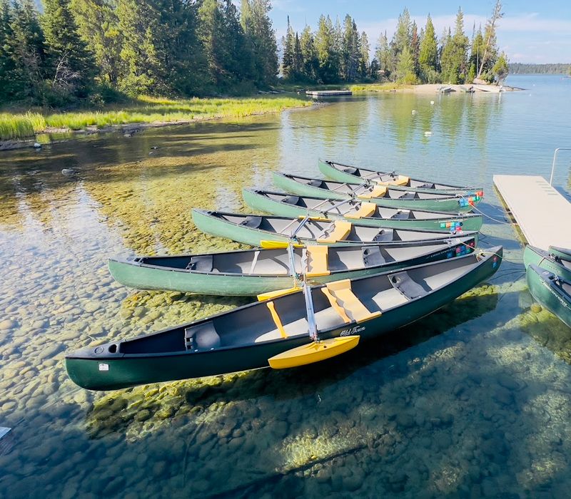 Kayaking And Paddleboarding On Jenny Lake