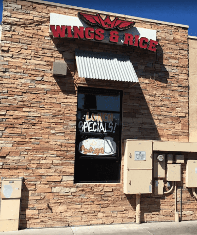 Wings And Rice — Tucson